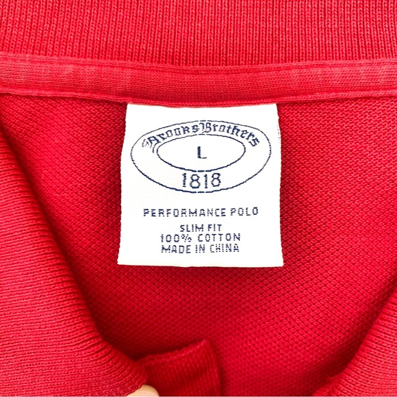 Brooks Brothers Men's Slim Fit Short Sleeve Performance Polo Short - Picture 2 of 5
